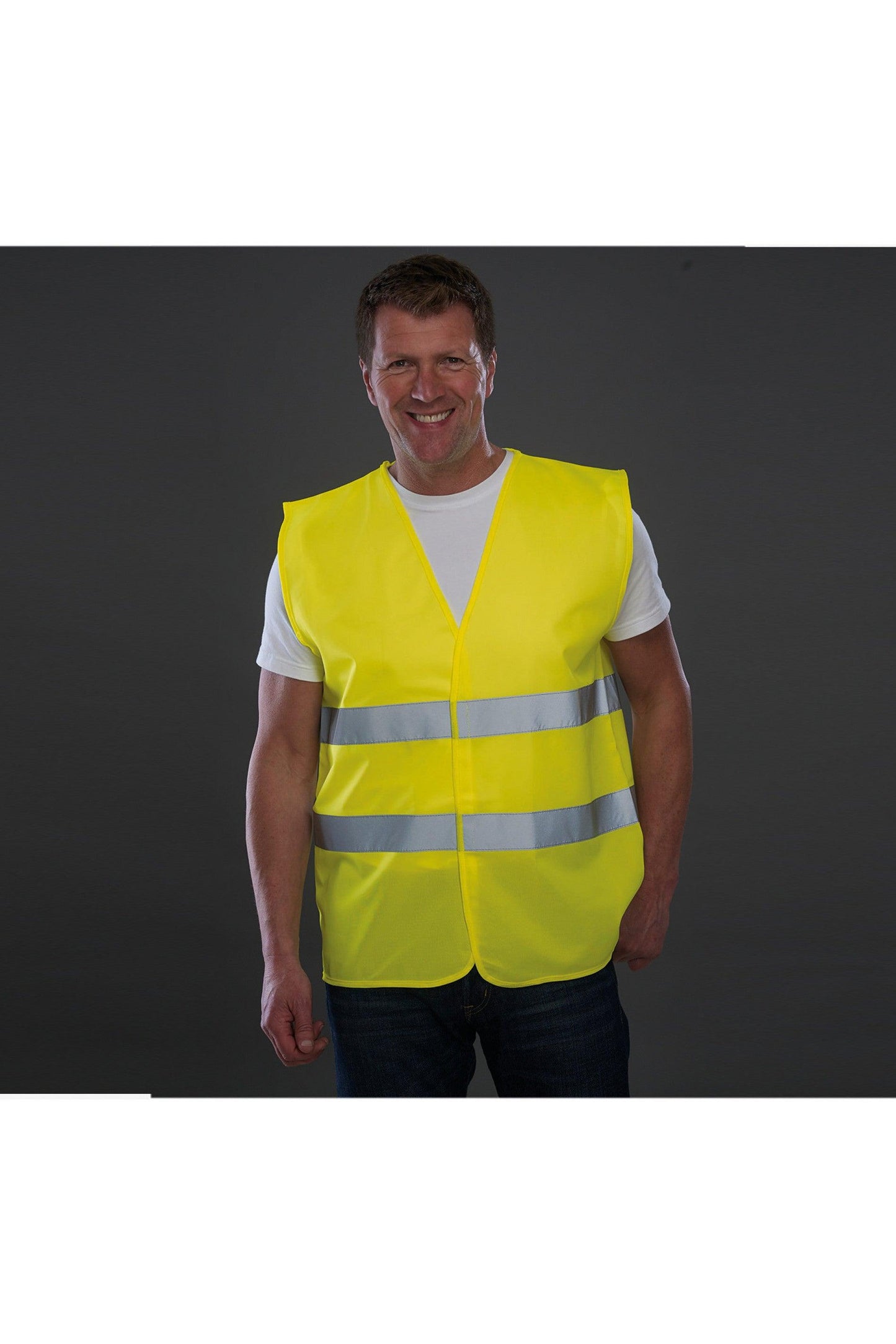 YHVW102 - Gilet à 2 bandes haute visibilité