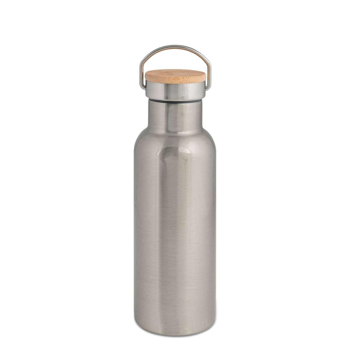 TMB-500-S - Bouteille isotherme en inox avec couvercle en bambou, 500 ml - SUBLIMATION - Ak. Custom Clothting Solutions