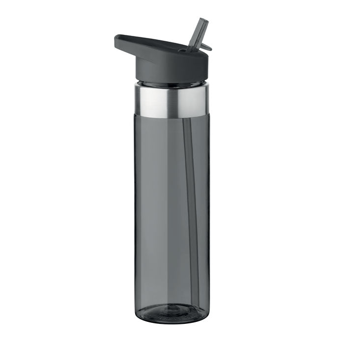 SICILIA - Gourde en Tritan™ sans BPA avec détails en acier inoxydable et embout pliable